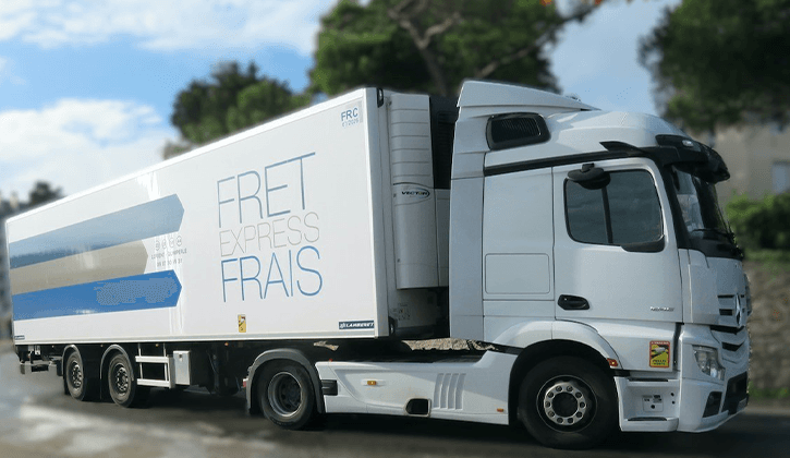 Camion floqué