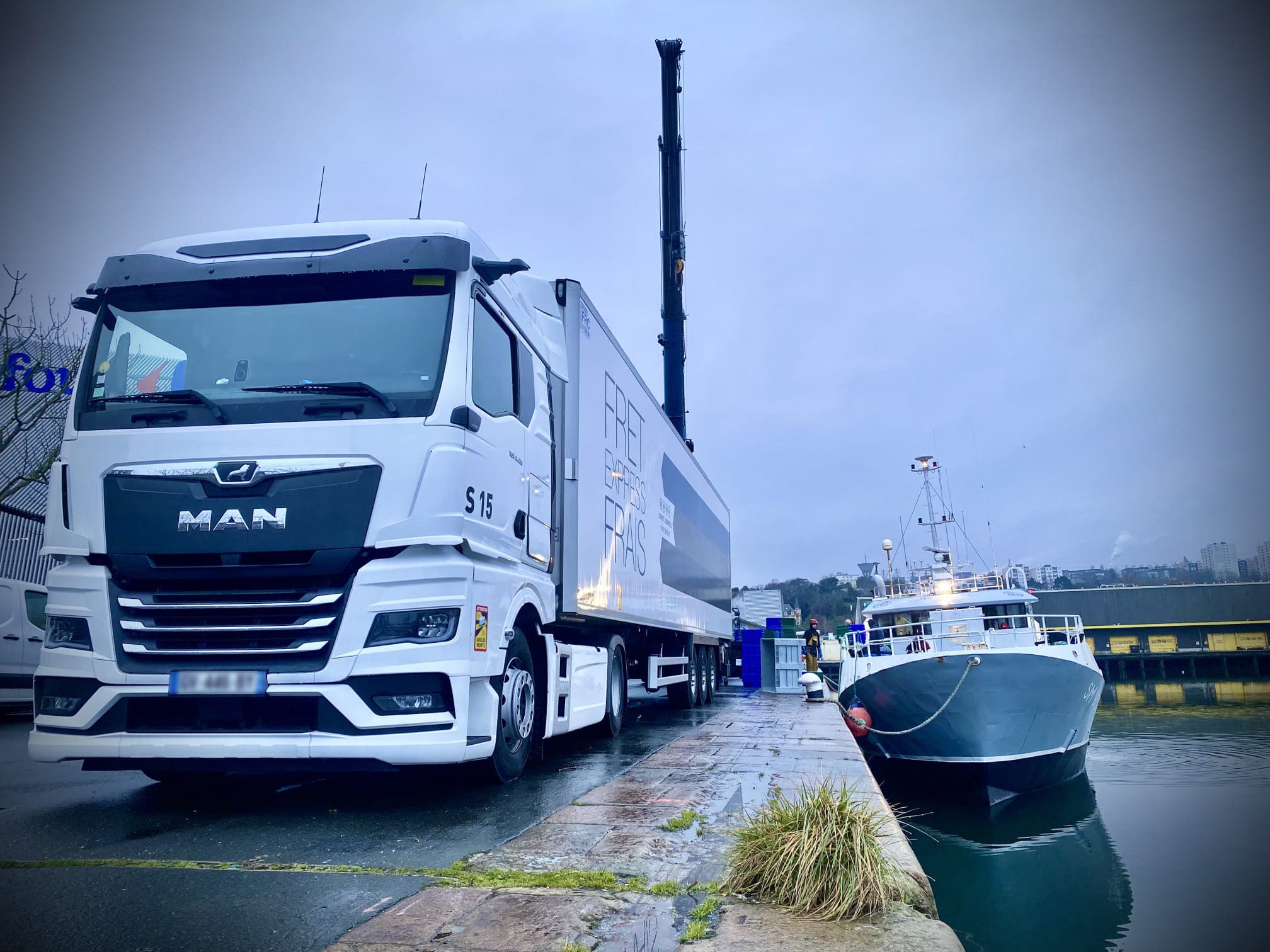 Camion floqué