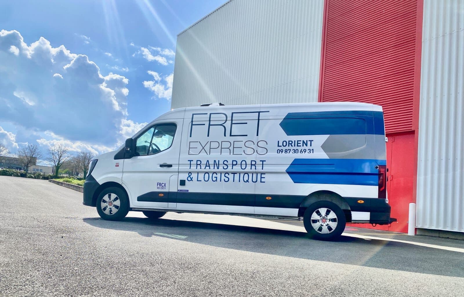 Photo camion floqué